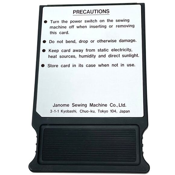 Janome 8000 Memory Card 2 Vintage Design Series Embroidery NEW-Opened 25 Images - Picture 5 of 13